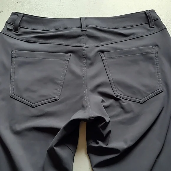 32" Lululemon ABC Pant Skinny  Warpstreme Obsidian Grey - Picture 6 of 16